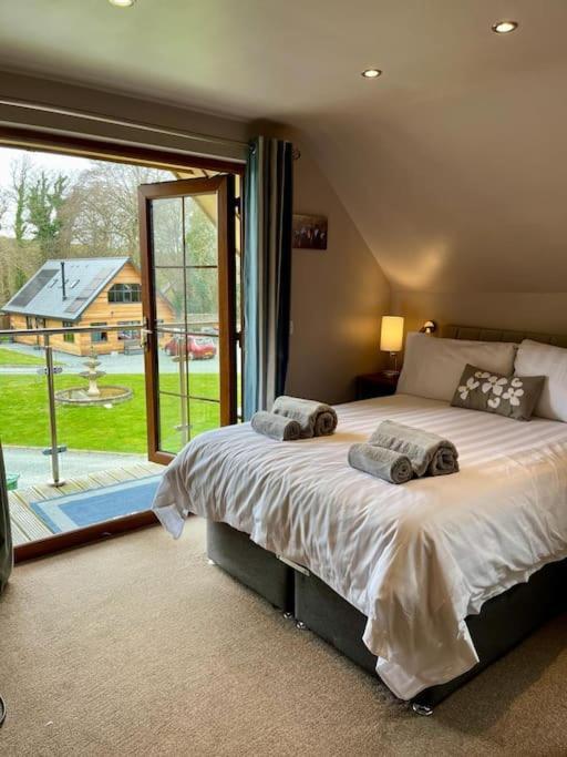 Artro Lodge Luxury 3 Bedroom, 3 Bathroom & Hot Tub Llanbedr  Exteriér fotografie